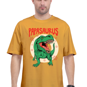 Papasaurus Oversized Classic T-shirt