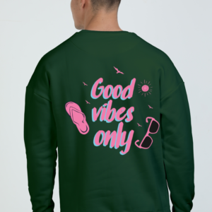 Good Vibes Only Oversized Sweatshirt