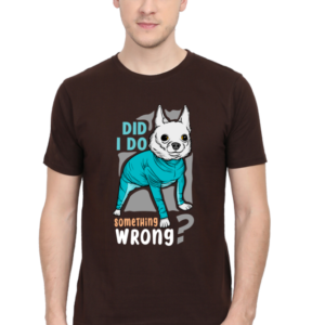 Did I Do Something Wrong Round Neck Half Sleeves Classic T-shirt