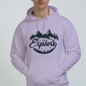 Go Find Explore Oversized Hooded Sweatshirt